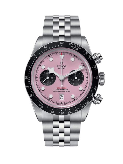 tudor pink dial|tudor pink for sale.